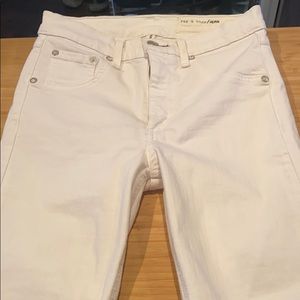 Rag & Bone high rise ankle skinny jeans